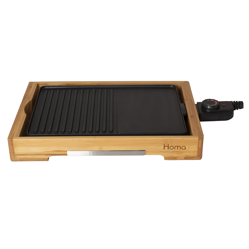 Скара електрическа HOMA HG-2555B bamboo - Homa Скара електрическа HOMA HG-2555B bamboo